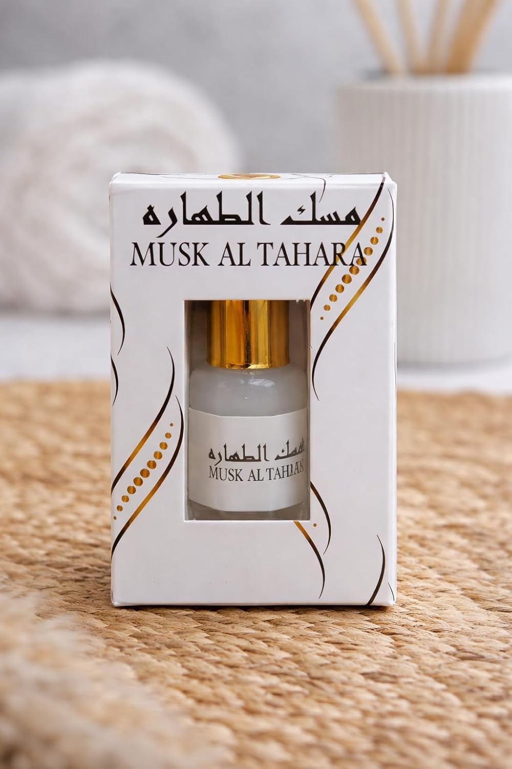 Beautiful musk tahara,musc ,ramadan,cadeaux (MUSK AL TAHARA WHITE), 6 ML,DUBAI
