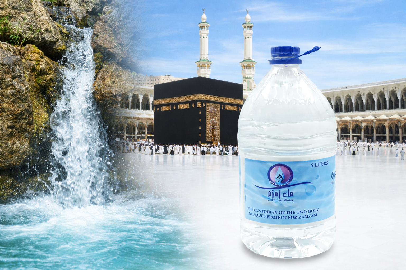 Zamzam Water from Mecca