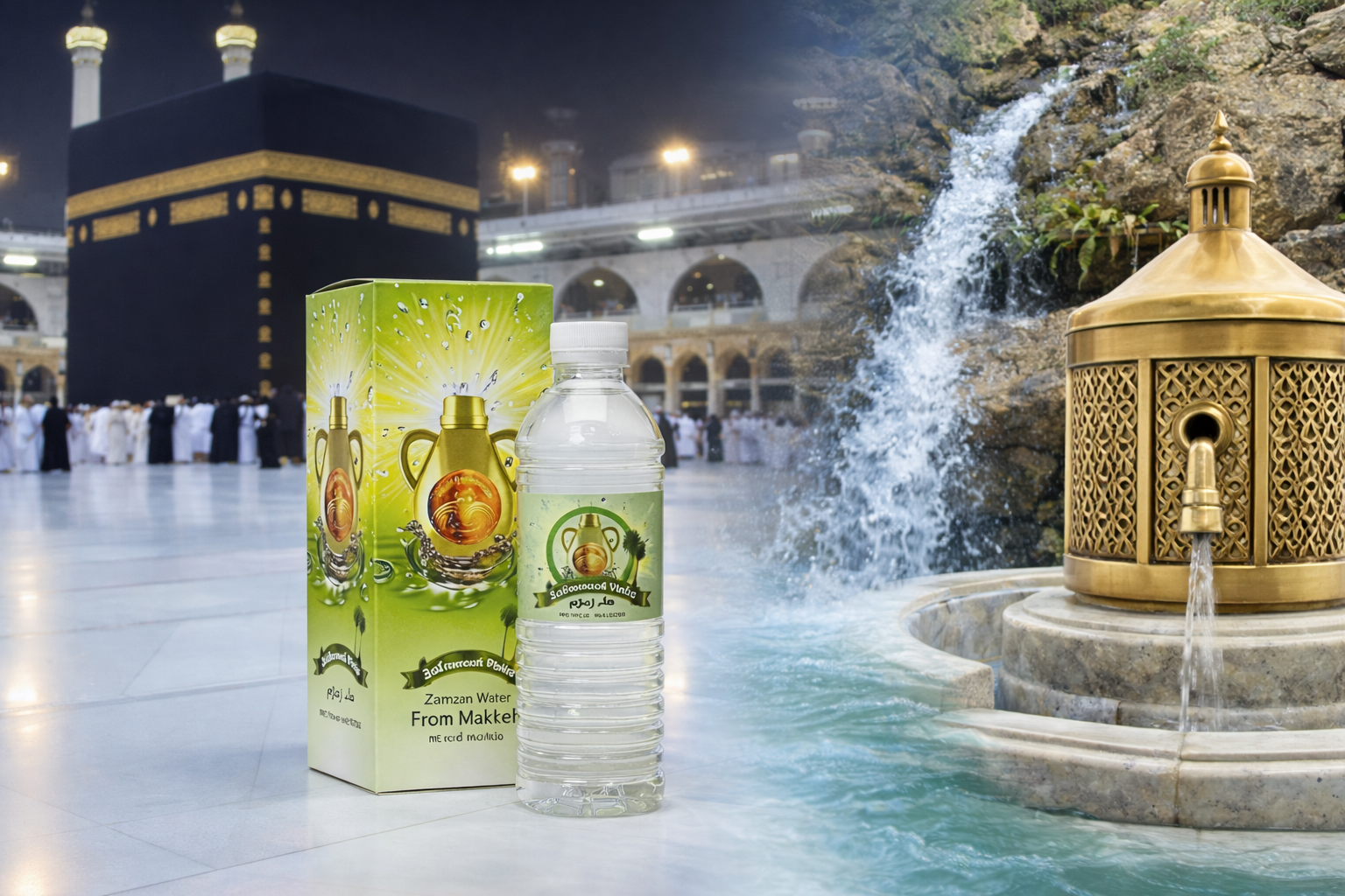 Zamzam Water from Mecca
