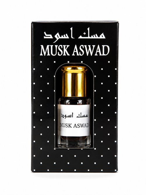 Beautiful musk el tahara,musc ,ramadan,cadeaux (Noir/Aswad/black) DUBAI, 6ML