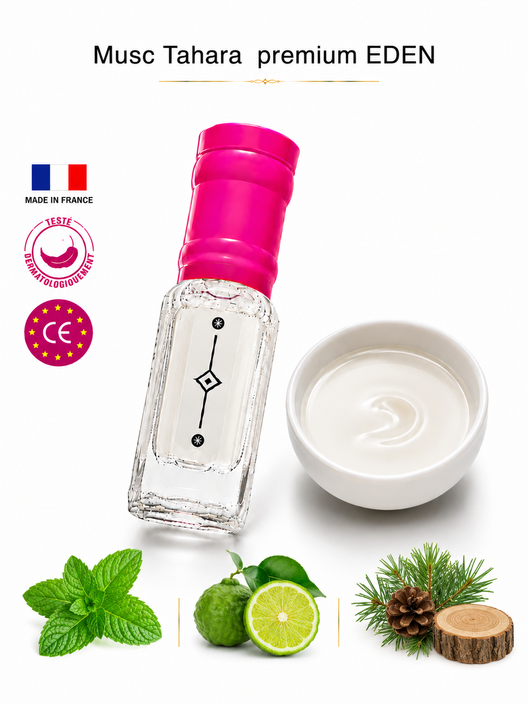 Beautiful musk tahara PREMIUM musc,ramadan,cadeaux (BLEU ELIOS EDEN),3 ML MADE IN FRANCE