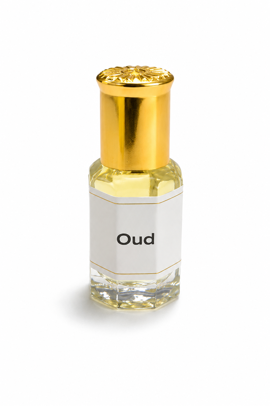 Oud Perfume Oil Roller musk, musc tahara, Concentrated Attar in Glass Bottle, 6 ml