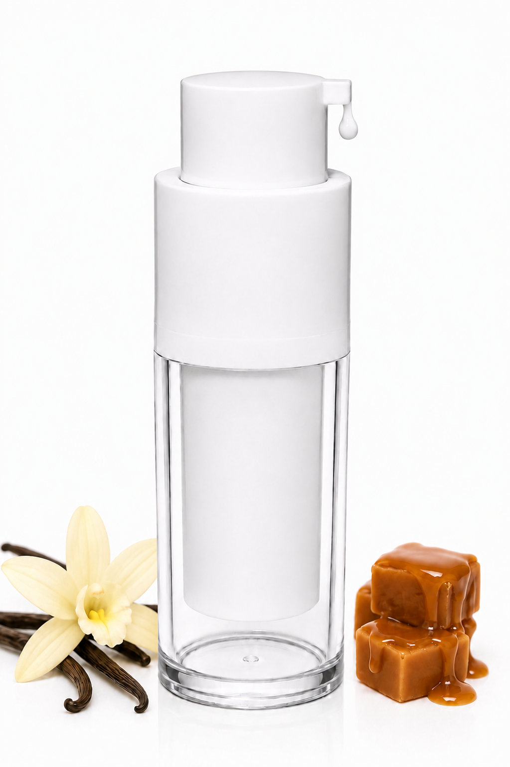 Musk tahara Vanilla Caramel & White Musk Body Lotion, 15 g, Made in France