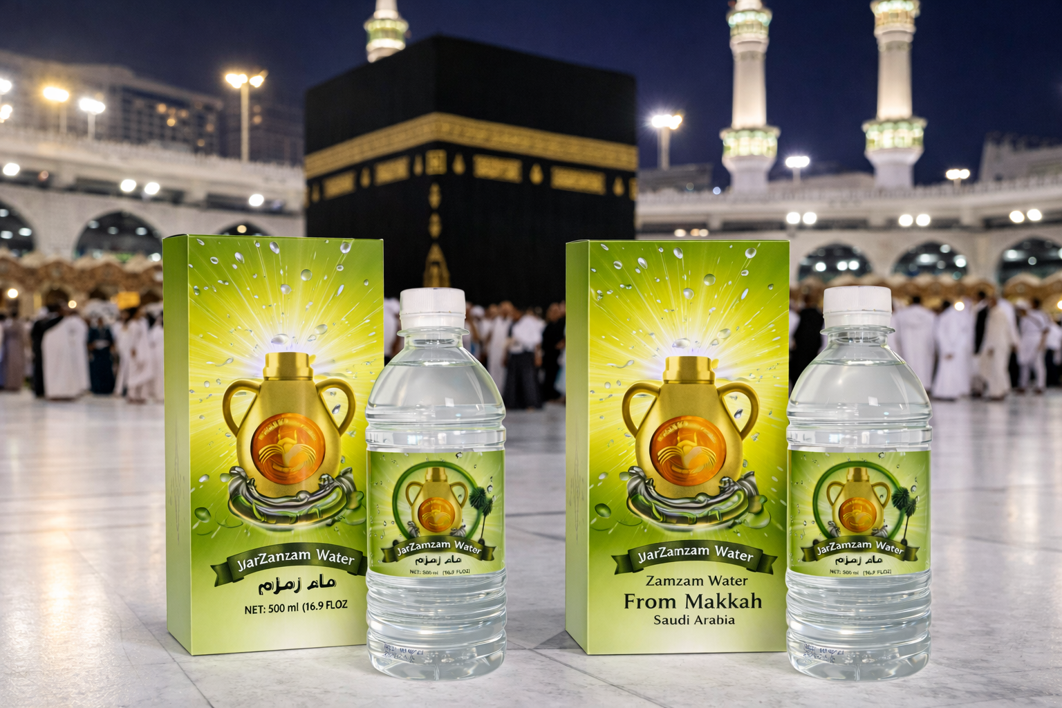Zamzam Water from Mecca