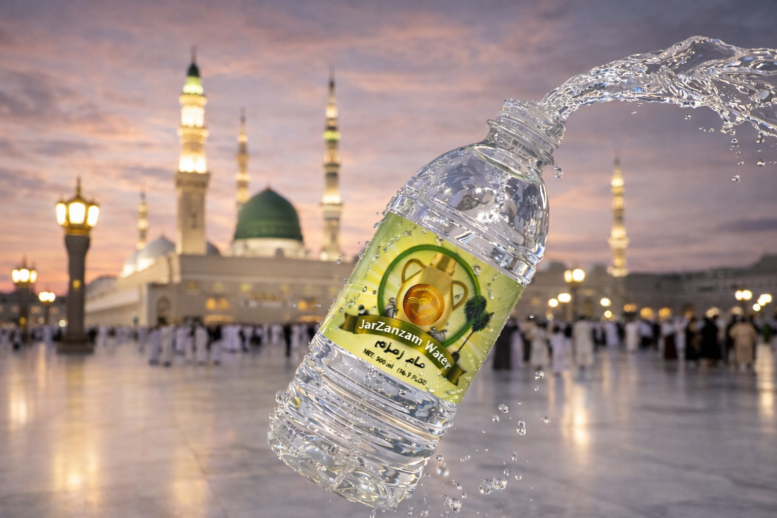 Zamzam Water from Mecca